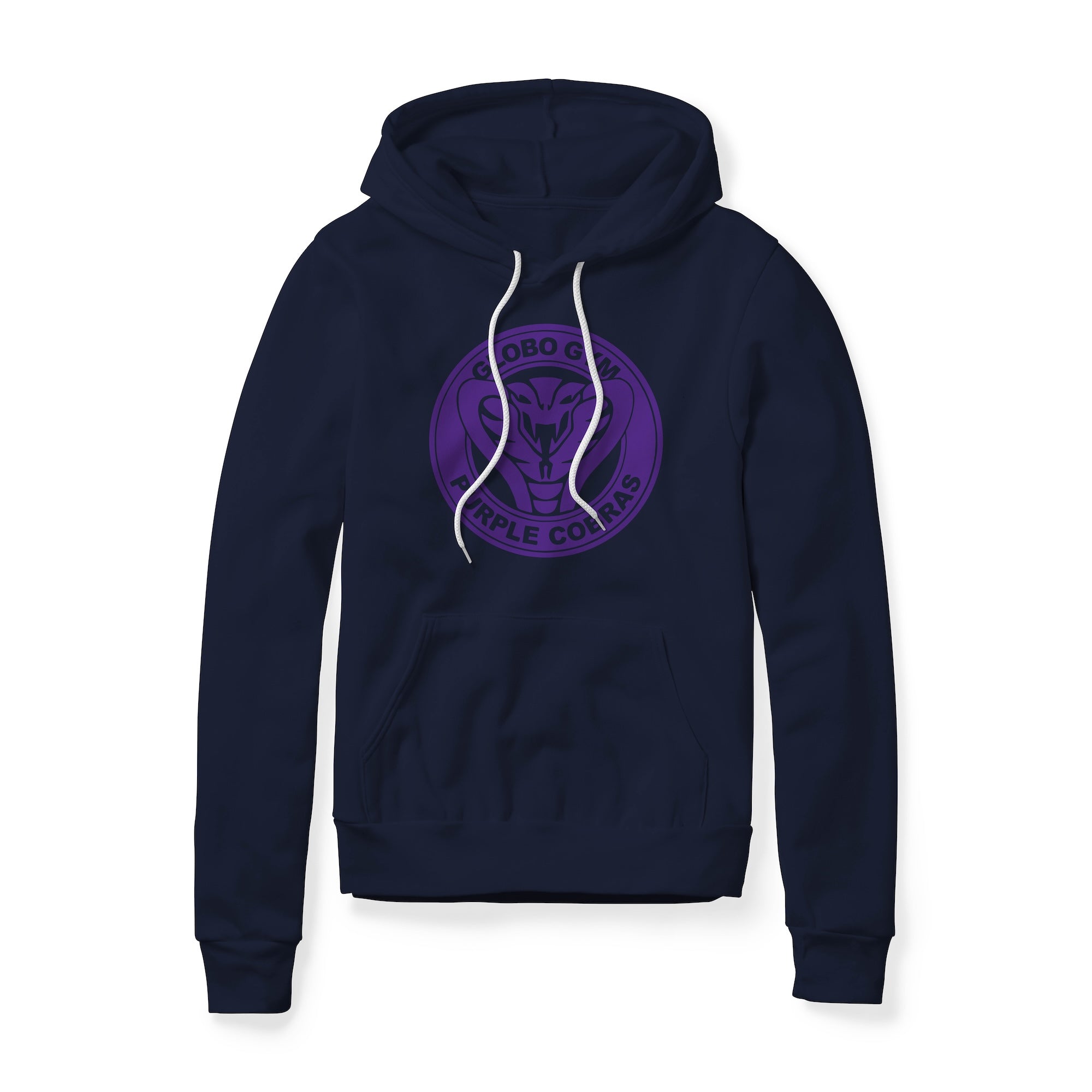 Globo Gym Purple Cobras Logo (Purple) : Dodgeball Movie, Fleece Hoodie
