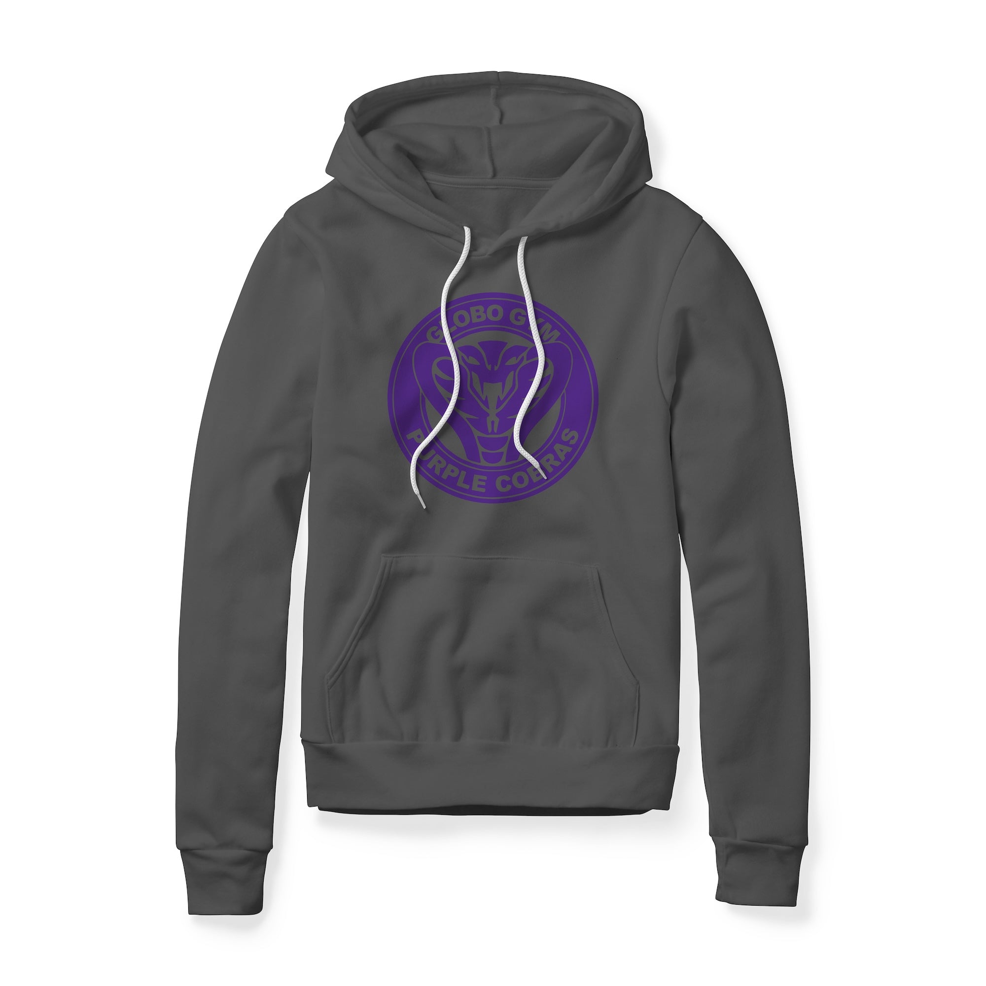 Globo Gym Purple Cobras Logo (Purple) : Dodgeball Movie, Fleece Hoodie