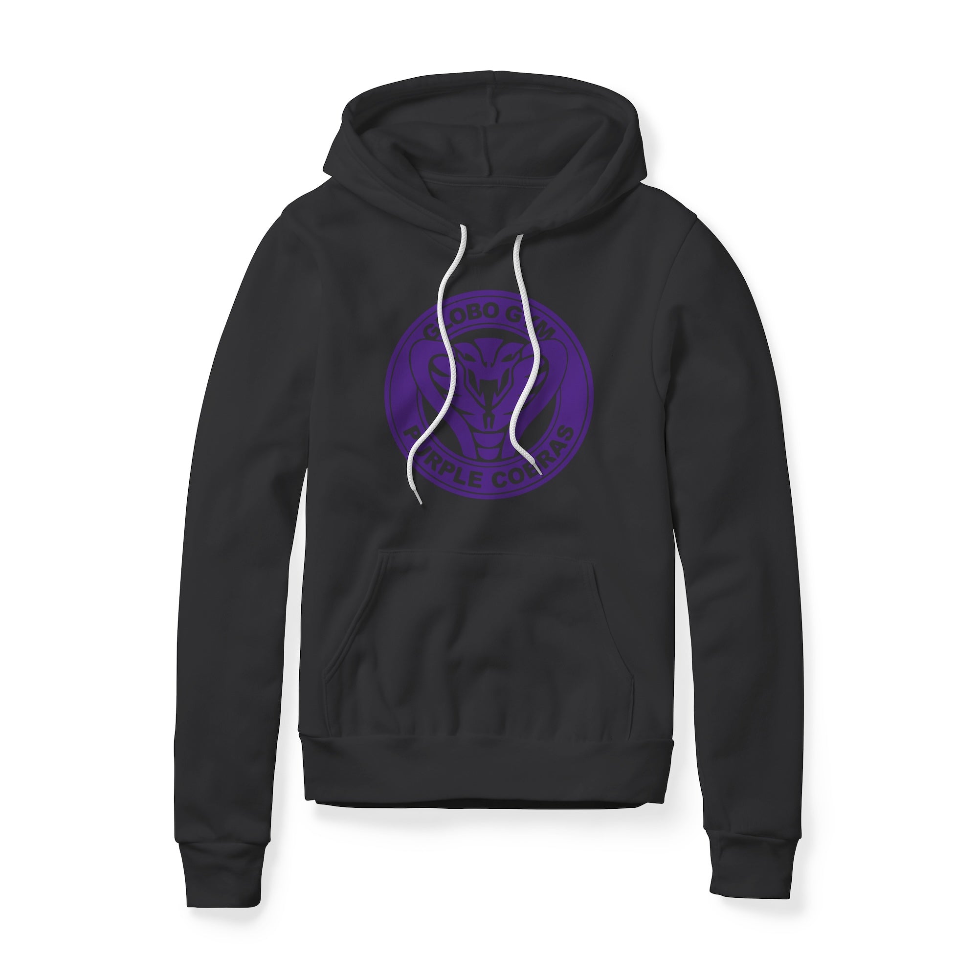 Globo Gym Purple Cobras Logo (Purple) : Dodgeball Movie, Fleece Hoodie