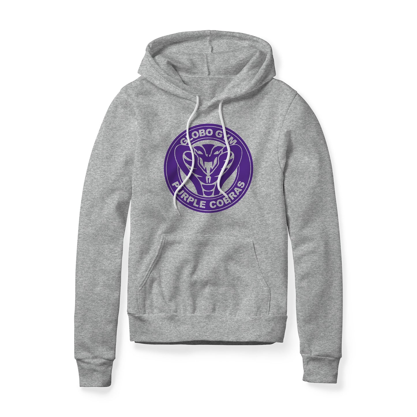 Globo Gym Purple Cobras Logo (Purple) : Dodgeball Movie, Fleece Hoodie