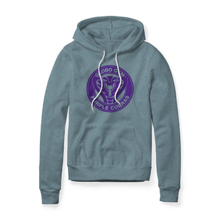 Globo Gym Purple Cobras Logo (Purple) : Dodgeball Movie, Fleece Hoodie