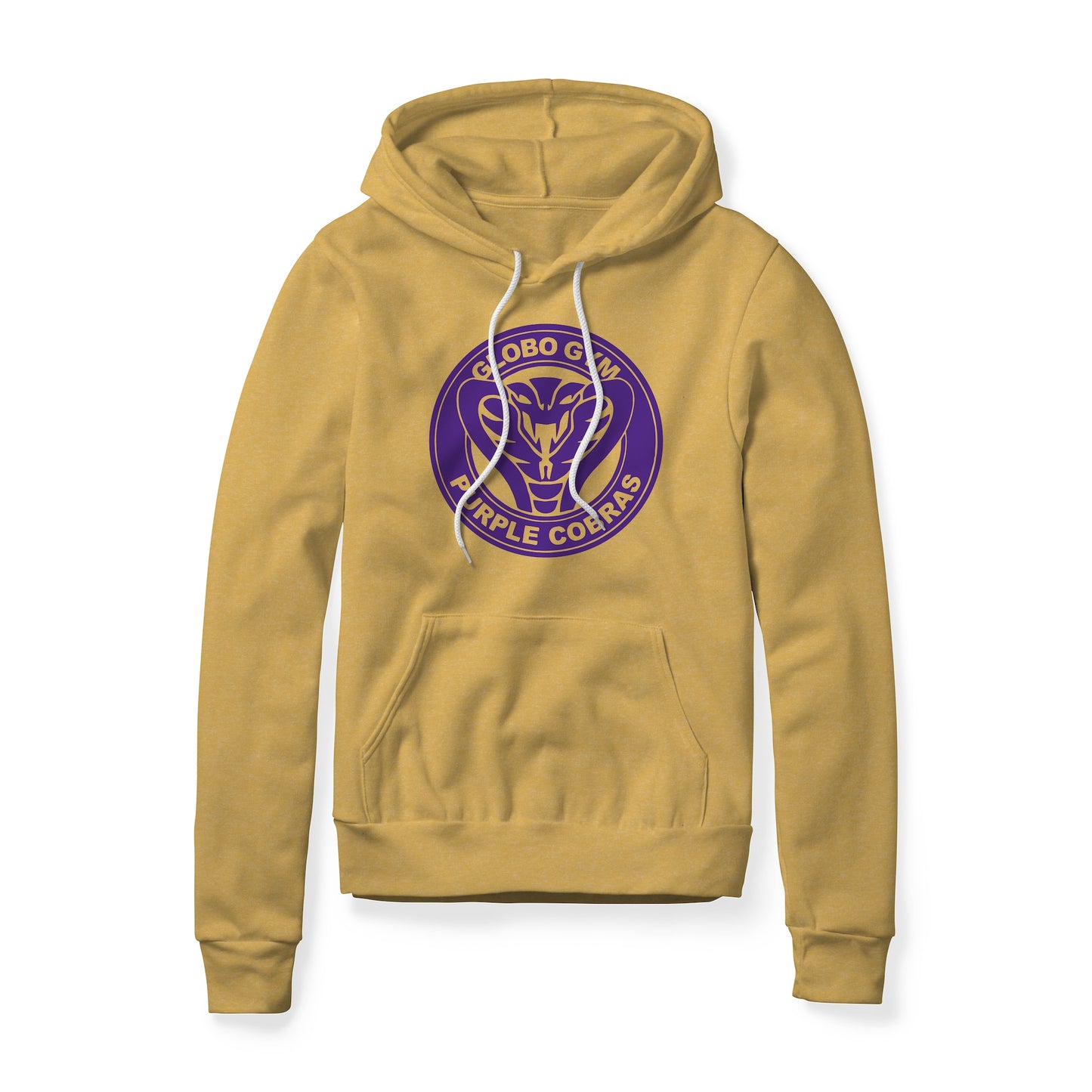 Globo Gym Purple Cobras Logo (Purple) : Dodgeball Movie, Fleece Hoodie