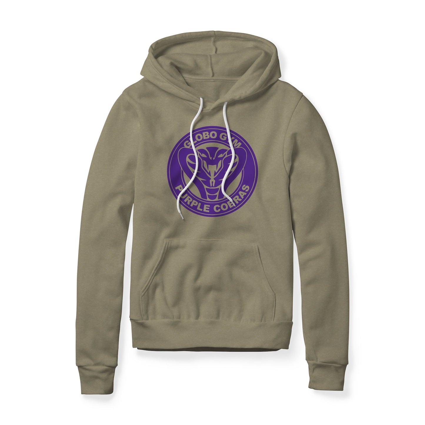 Globo Gym Purple Cobras Logo (Purple) : Dodgeball Movie, Fleece Hoodie