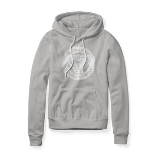 Globo Gym Purple Cobras Logo (White) : Dodgeball Movie, Fleece Hoodie