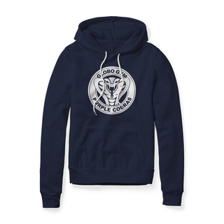 Globo Gym Purple Cobras Logo (White) : Dodgeball Movie, Fleece Hoodie