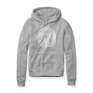 Globo Gym Purple Cobras Logo (White) : Dodgeball Movie, Fleece Hoodie