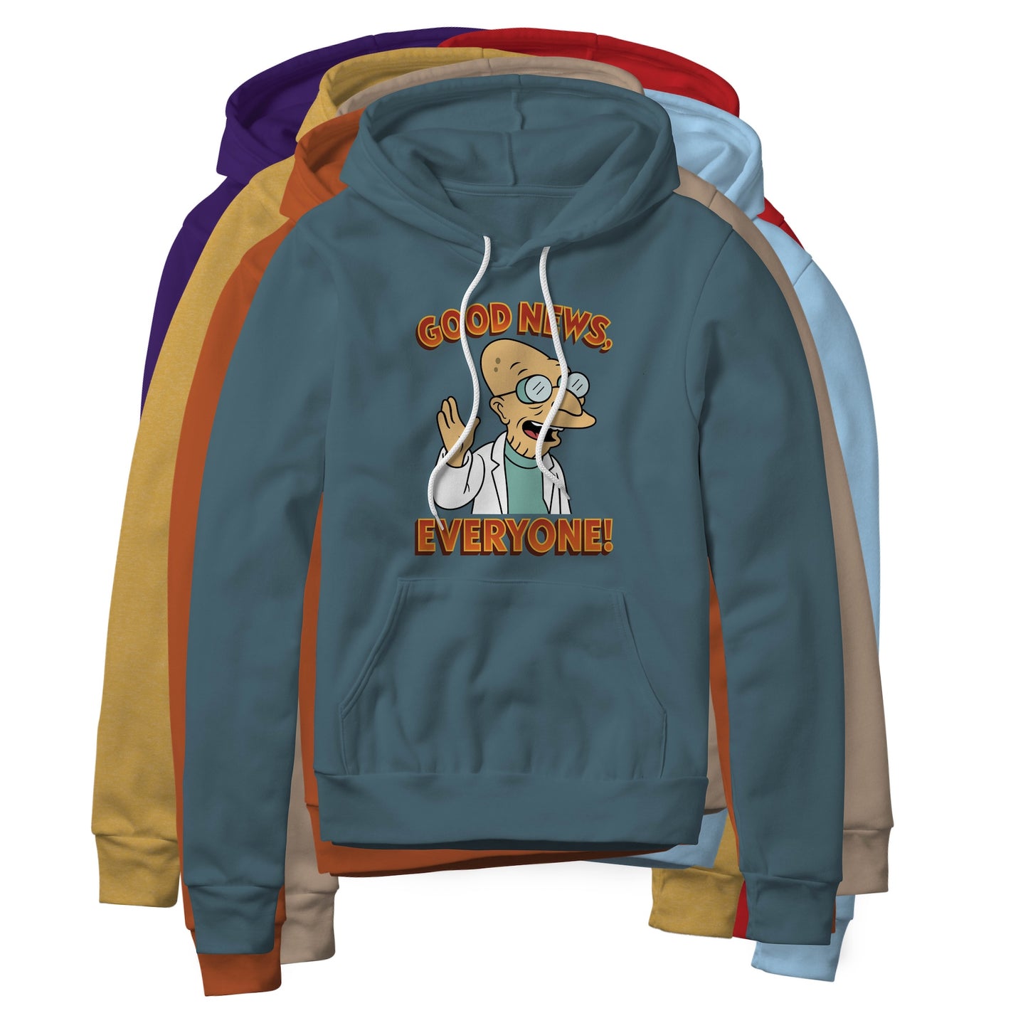 Good News Everyone : Futurama Show, Fleece Hoodie