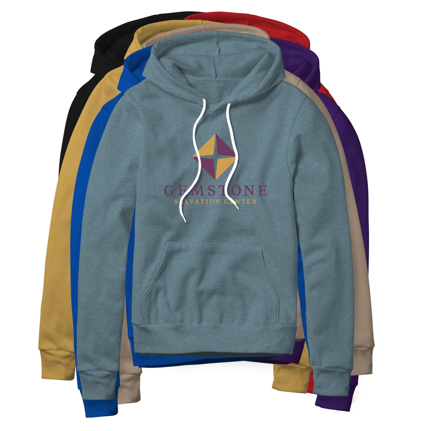 Gemstone Salvation Center Logo : Righteous Gemstones Show, Fleece Hoodie