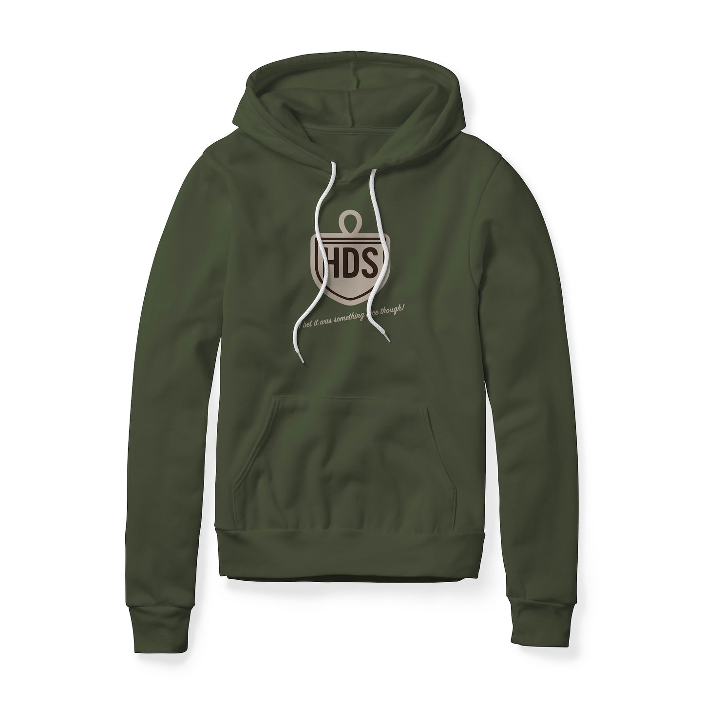HDS Logo : Ace Ventura Movie, Fleece Hoodie