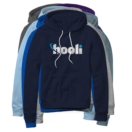 Hooli Logo : Silicon Valley Show, Fleece Hoodie