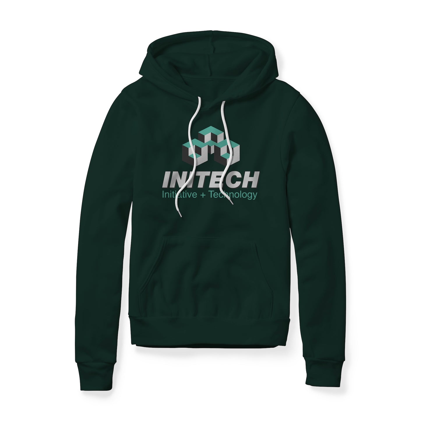 Initech Logo : Office Space Movie, Fleece Hoodie