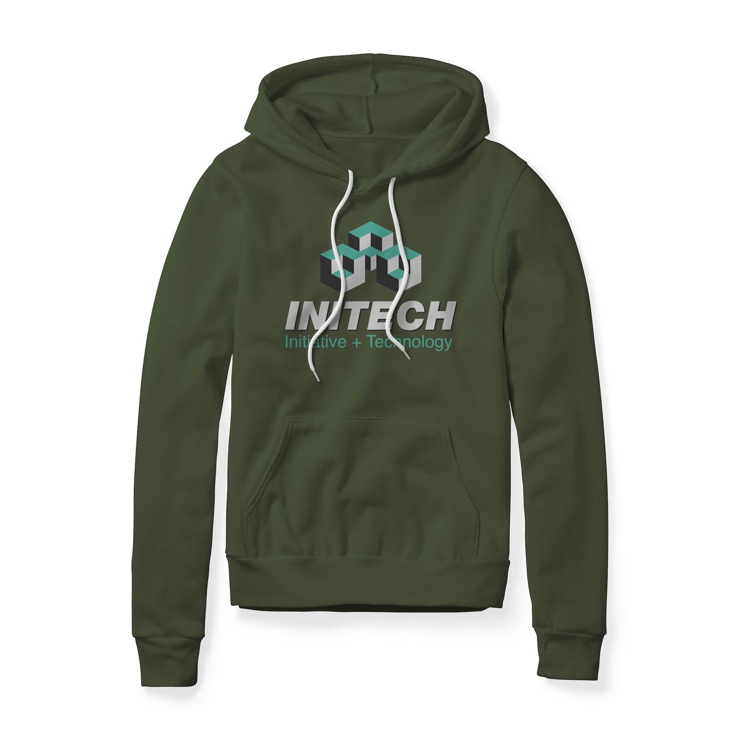 Initech Logo : Office Space Movie, Fleece Hoodie