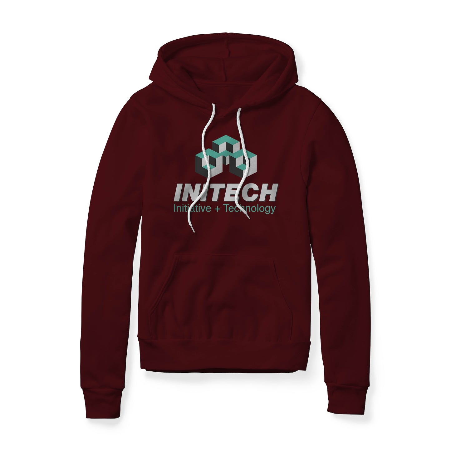 Initech Logo : Office Space Movie, Fleece Hoodie