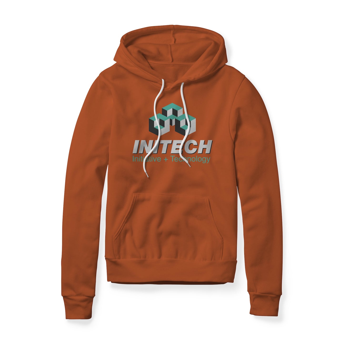 Initech Logo : Office Space Movie, Fleece Hoodie