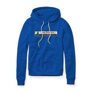 Lone Pine Mall Logo : Back To The Future Movie, Fleece Hoodie