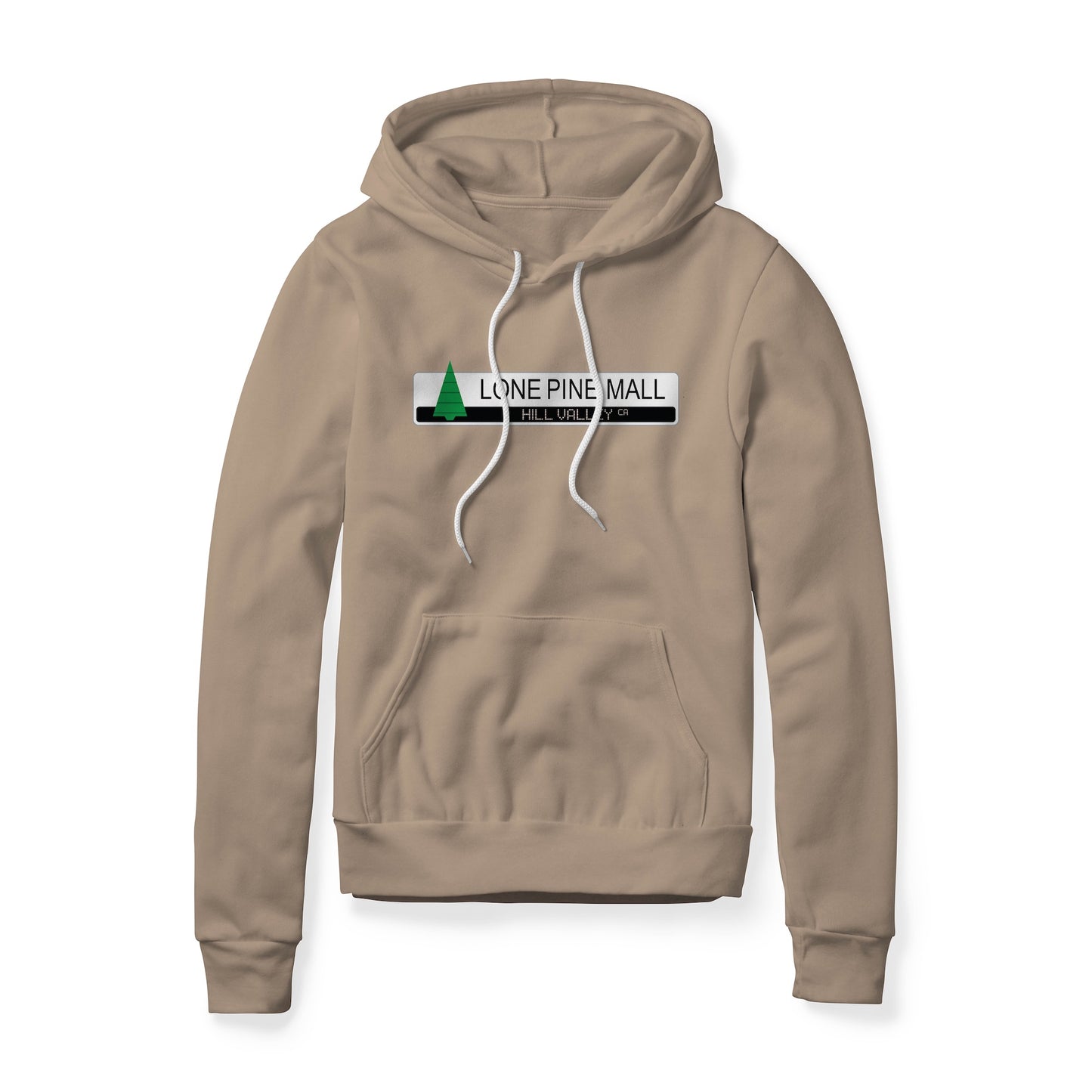 Lone Pine Mall Logo : Back To The Future Movie, Fleece Hoodie