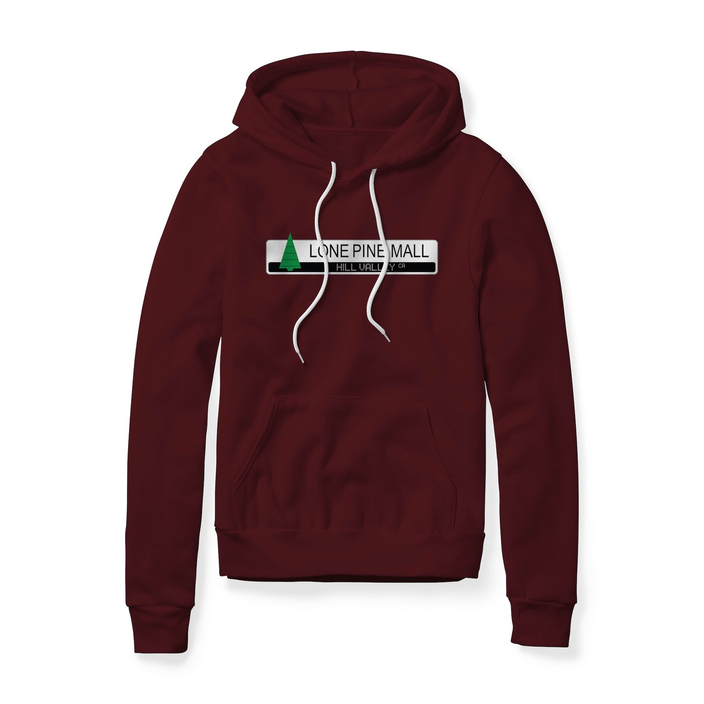 Lone Pine Mall Logo : Back To The Future Movie, Fleece Hoodie