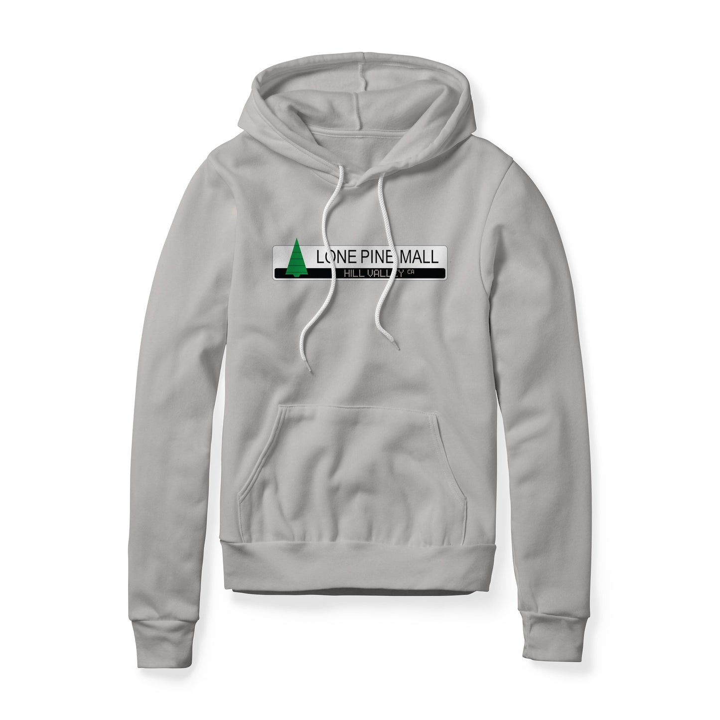 Lone Pine Mall Logo : Back To The Future Movie, Fleece Hoodie