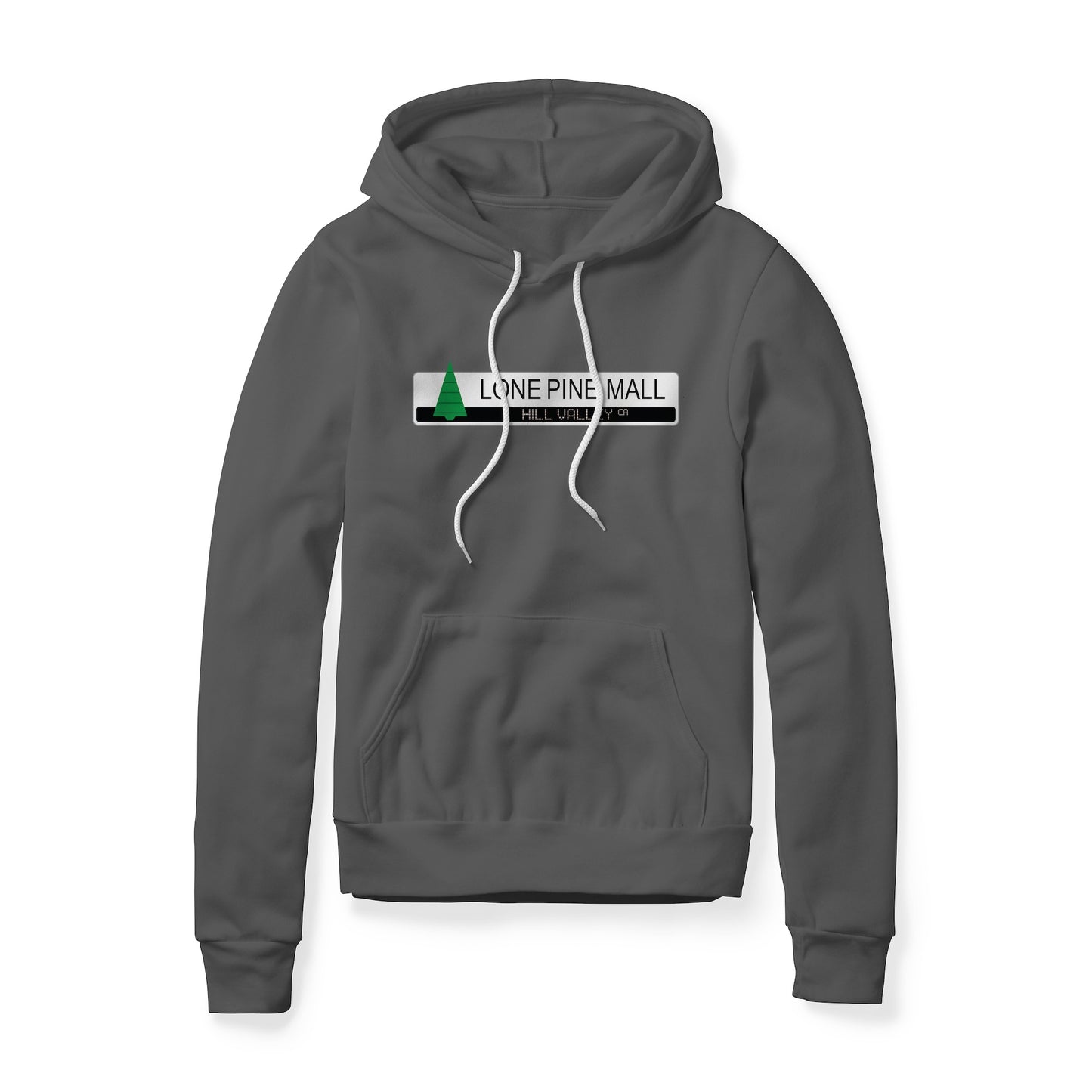 Lone Pine Mall Logo : Back To The Future Movie, Fleece Hoodie