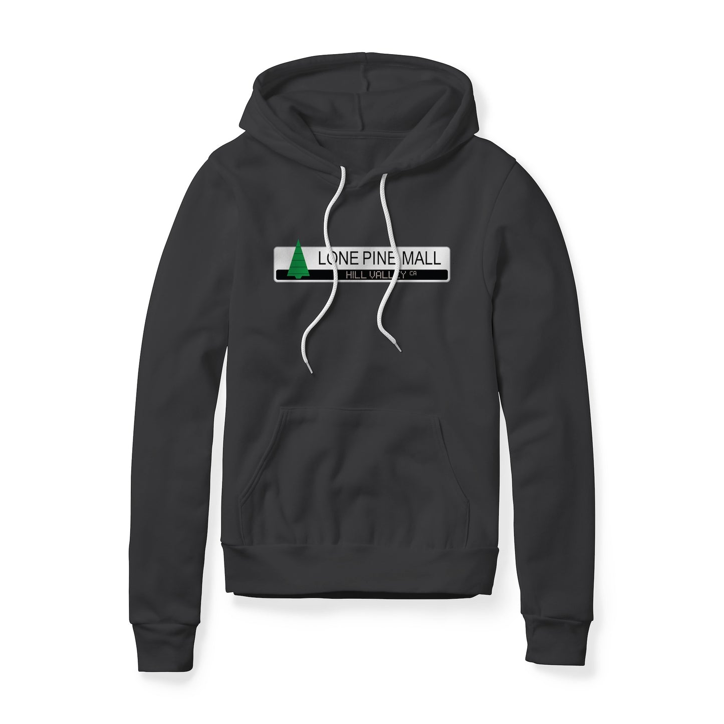 Lone Pine Mall Logo : Back To The Future Movie, Fleece Hoodie