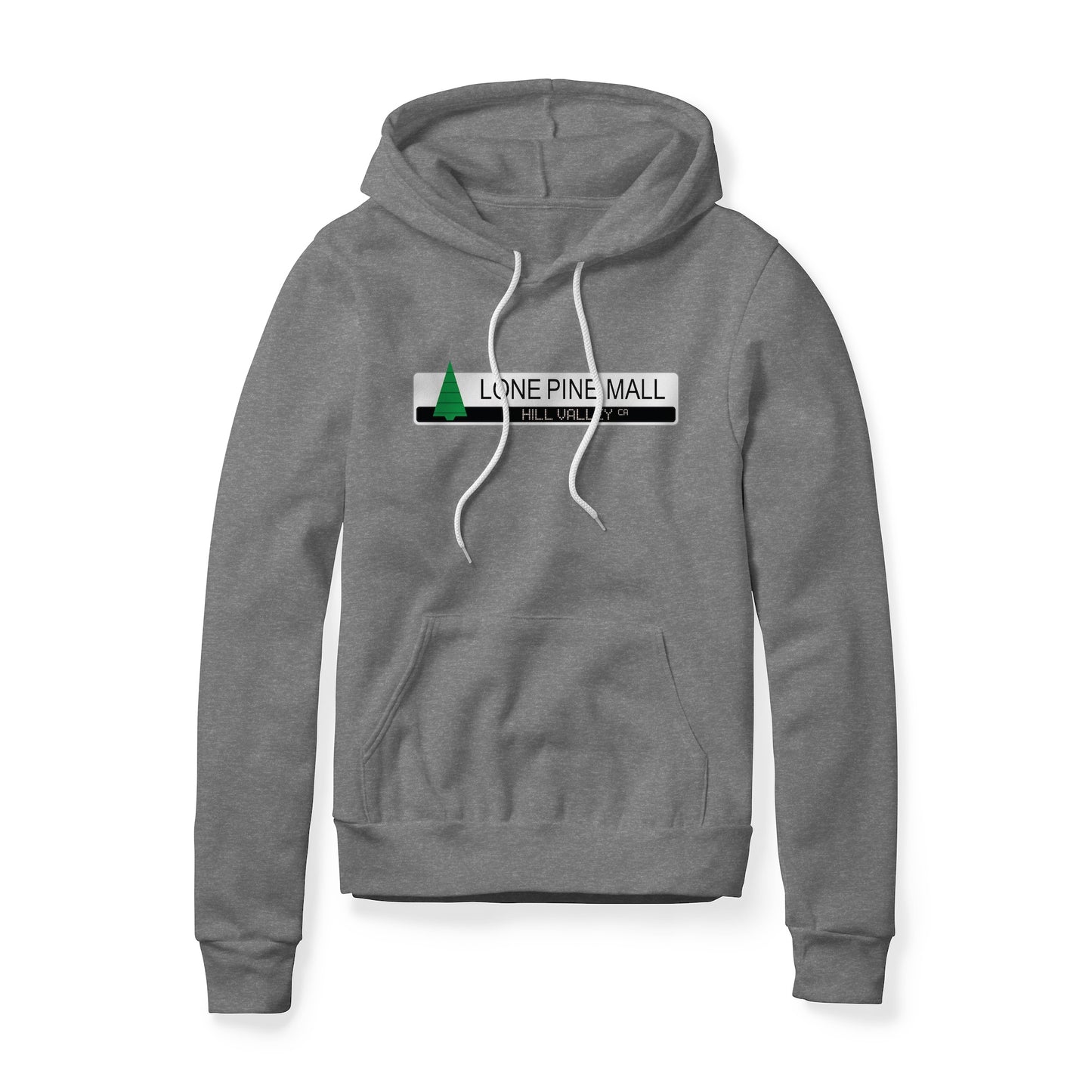 Lone Pine Mall Logo : Back To The Future Movie, Fleece Hoodie