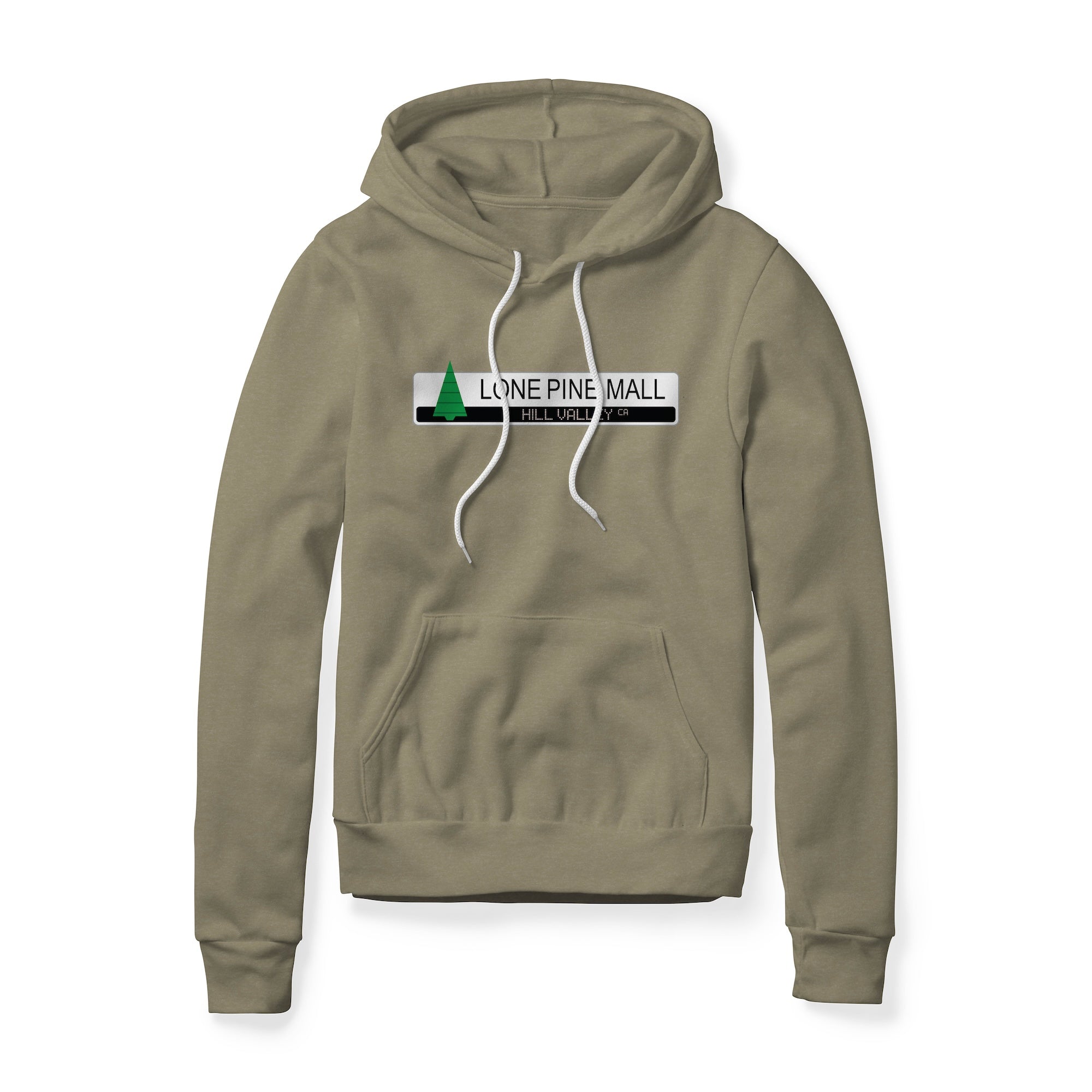 Lone Pine Mall Logo : Back To The Future Movie, Fleece Hoodie