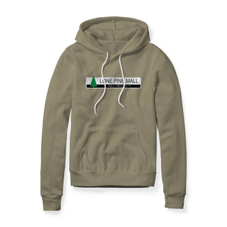 Lone Pine Mall Logo : Back To The Future Movie, Fleece Hoodie