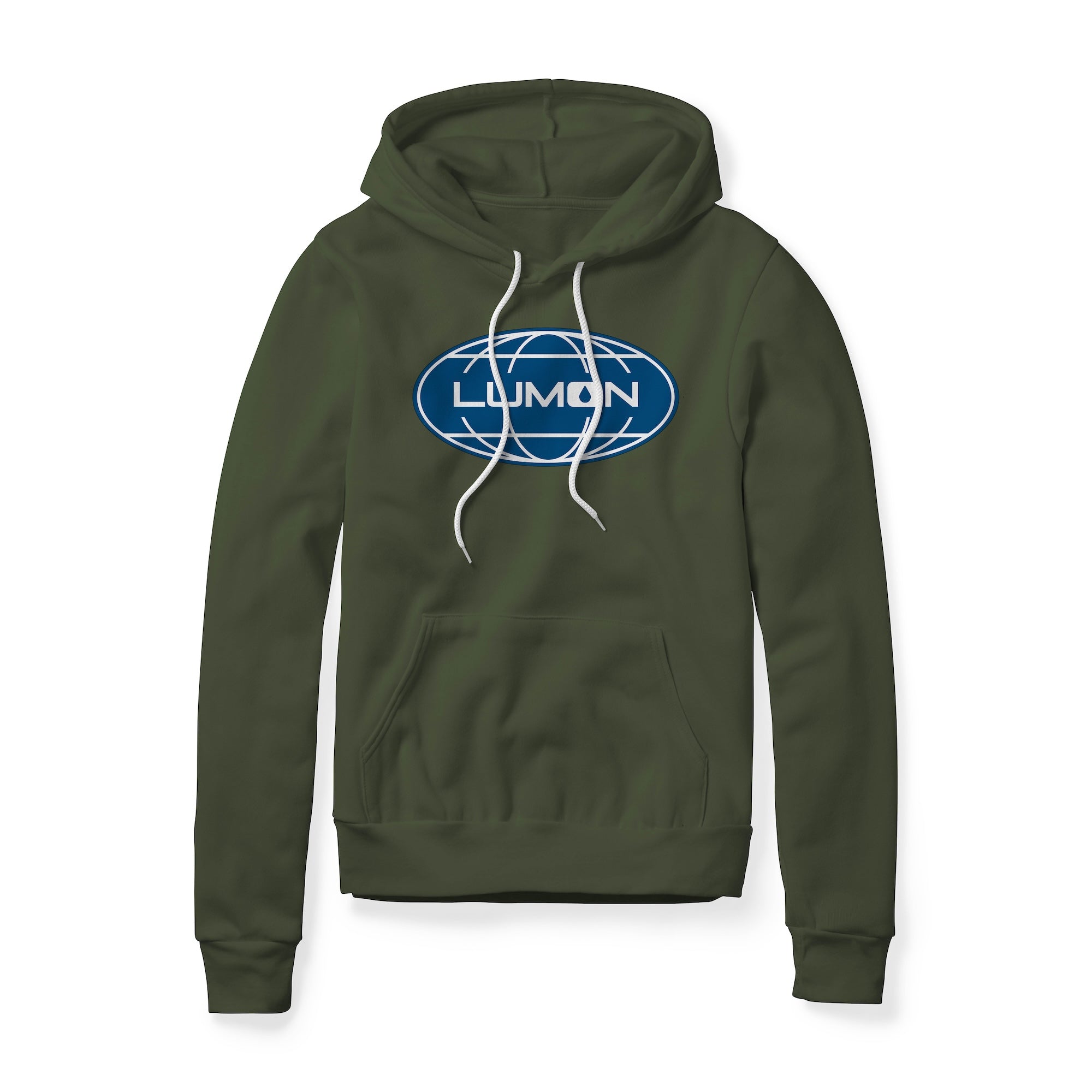 Lumon Logo (Blue) : Severance Show, Fleece Hoodie