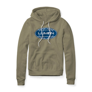 Lumon Logo (Blue) : Severance Show, Fleece Hoodie