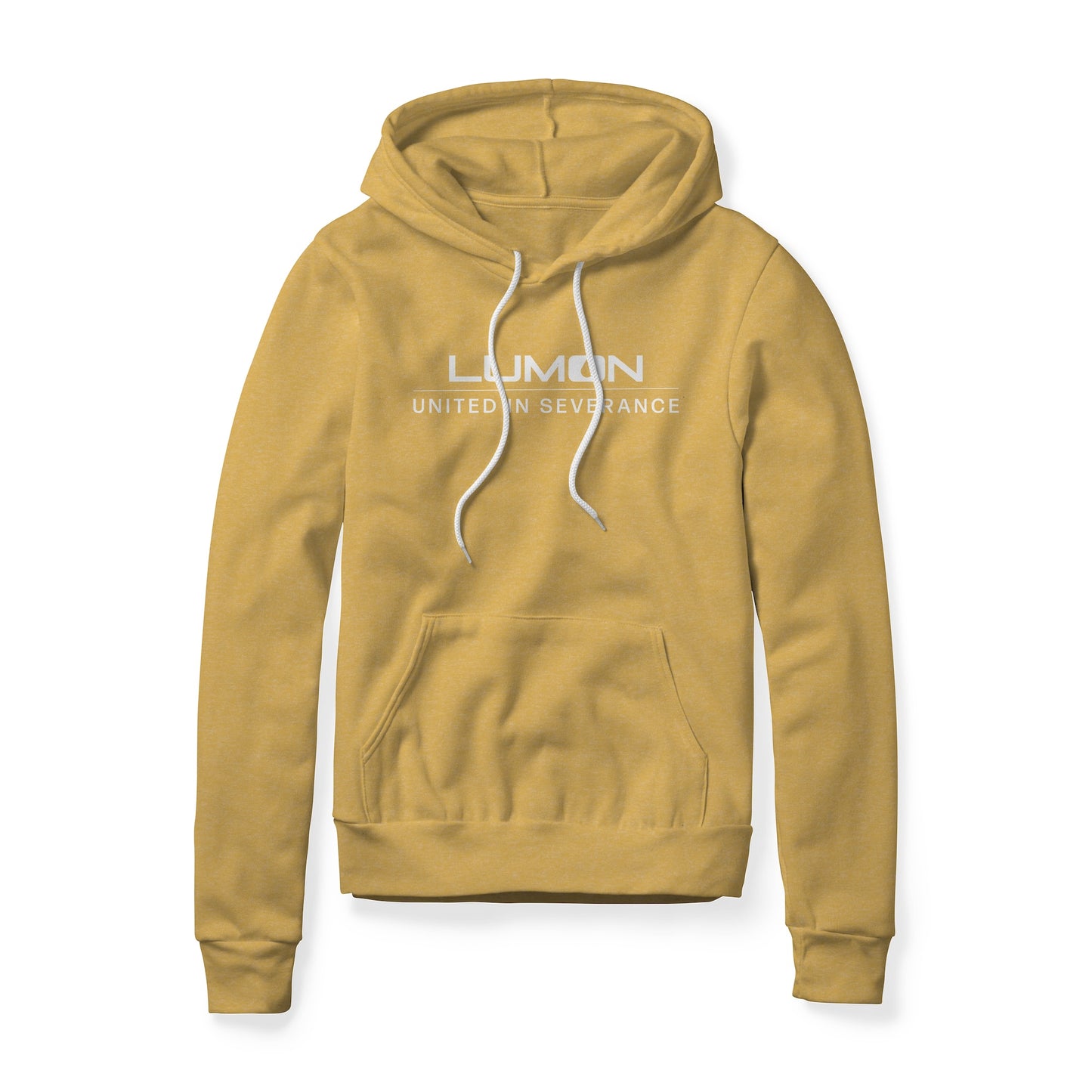 Lumon United In Severance (White) : Severance Show, Fleece Hoodie