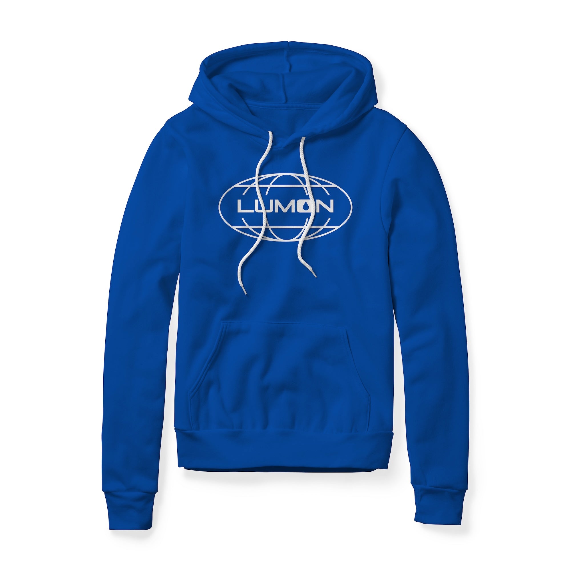 Lumon Logo (White) : Severance Show, Fleece Hoodie