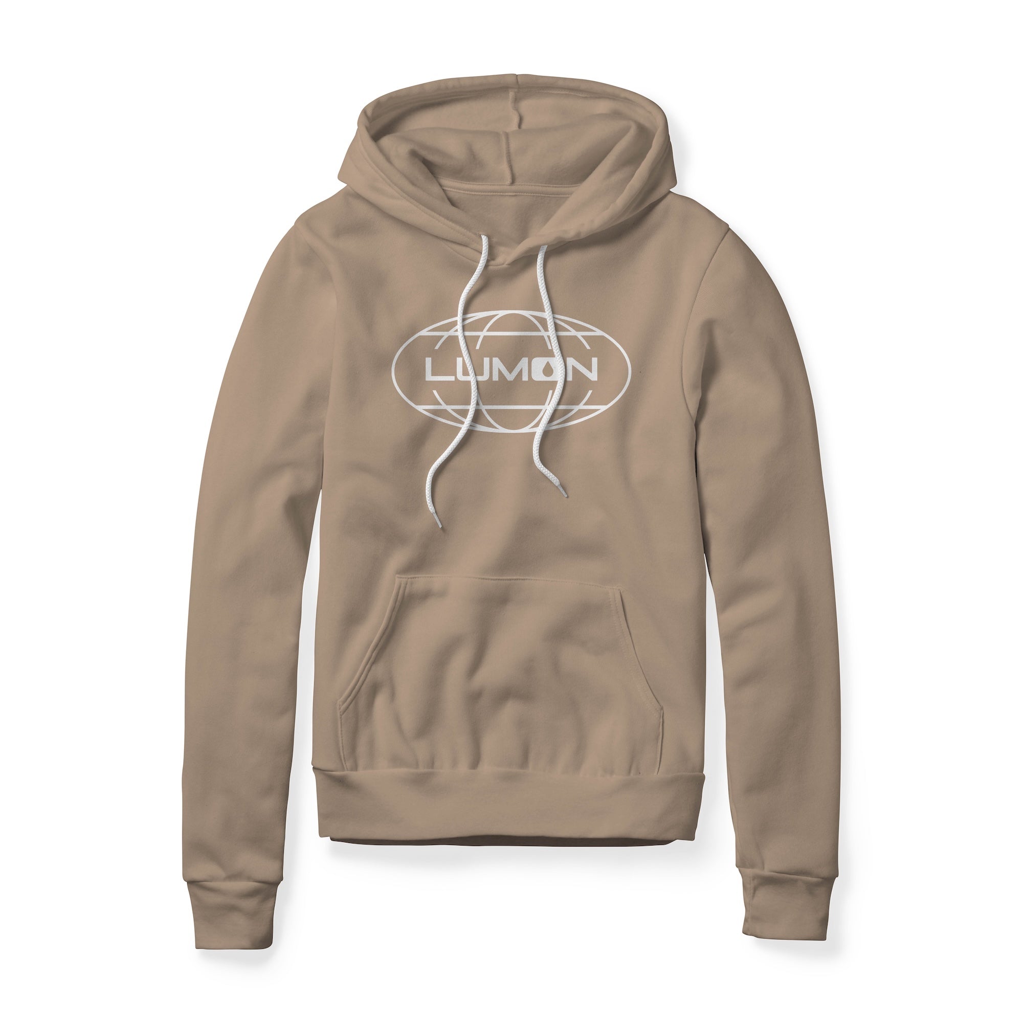 Lumon Logo (White) : Severance Show, Fleece Hoodie
