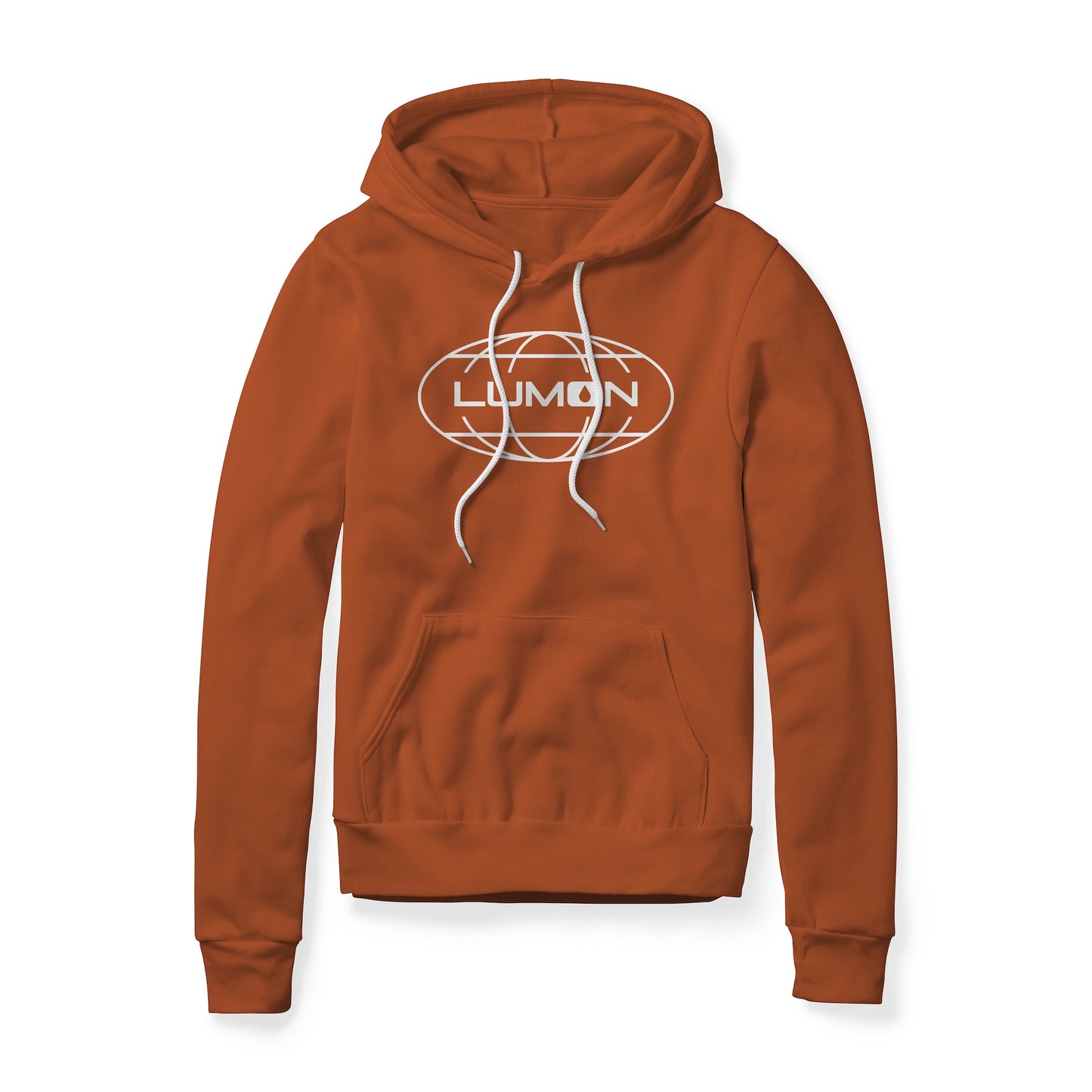 Lumon Logo (White) : Severance Show, Fleece Hoodie