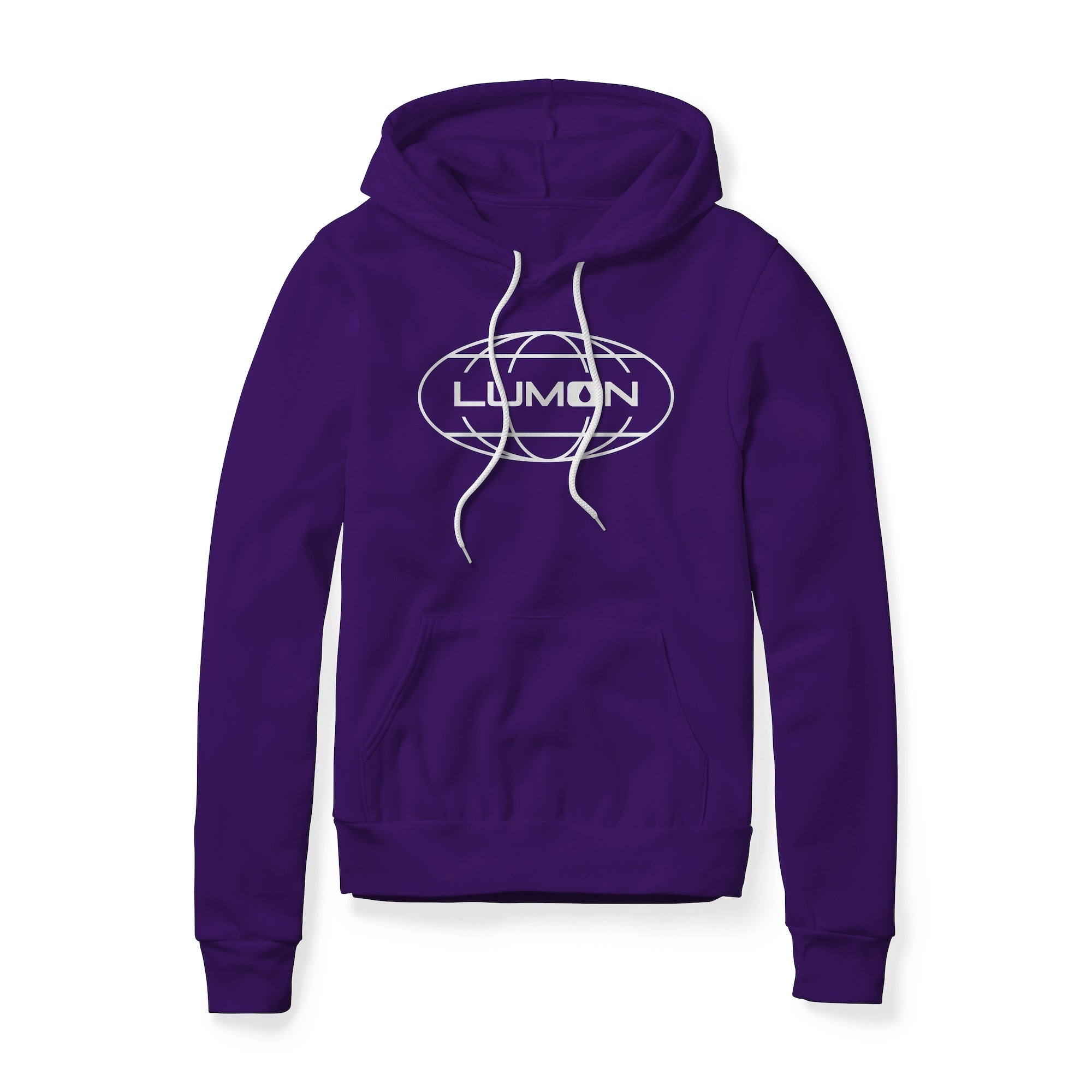 Lumon Logo (White) : Severance Show, Fleece Hoodie