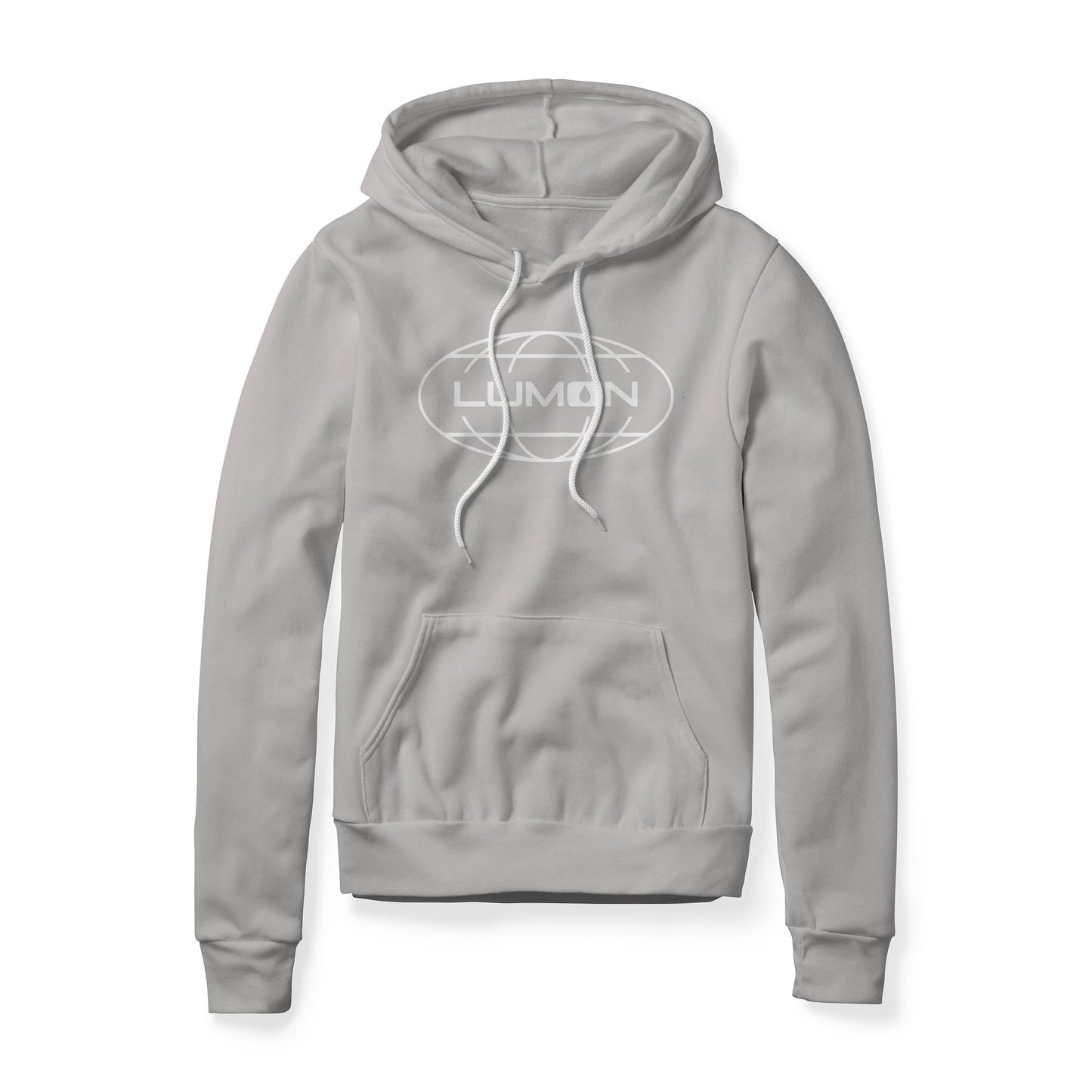 Lumon Logo (White) : Severance Show, Fleece Hoodie