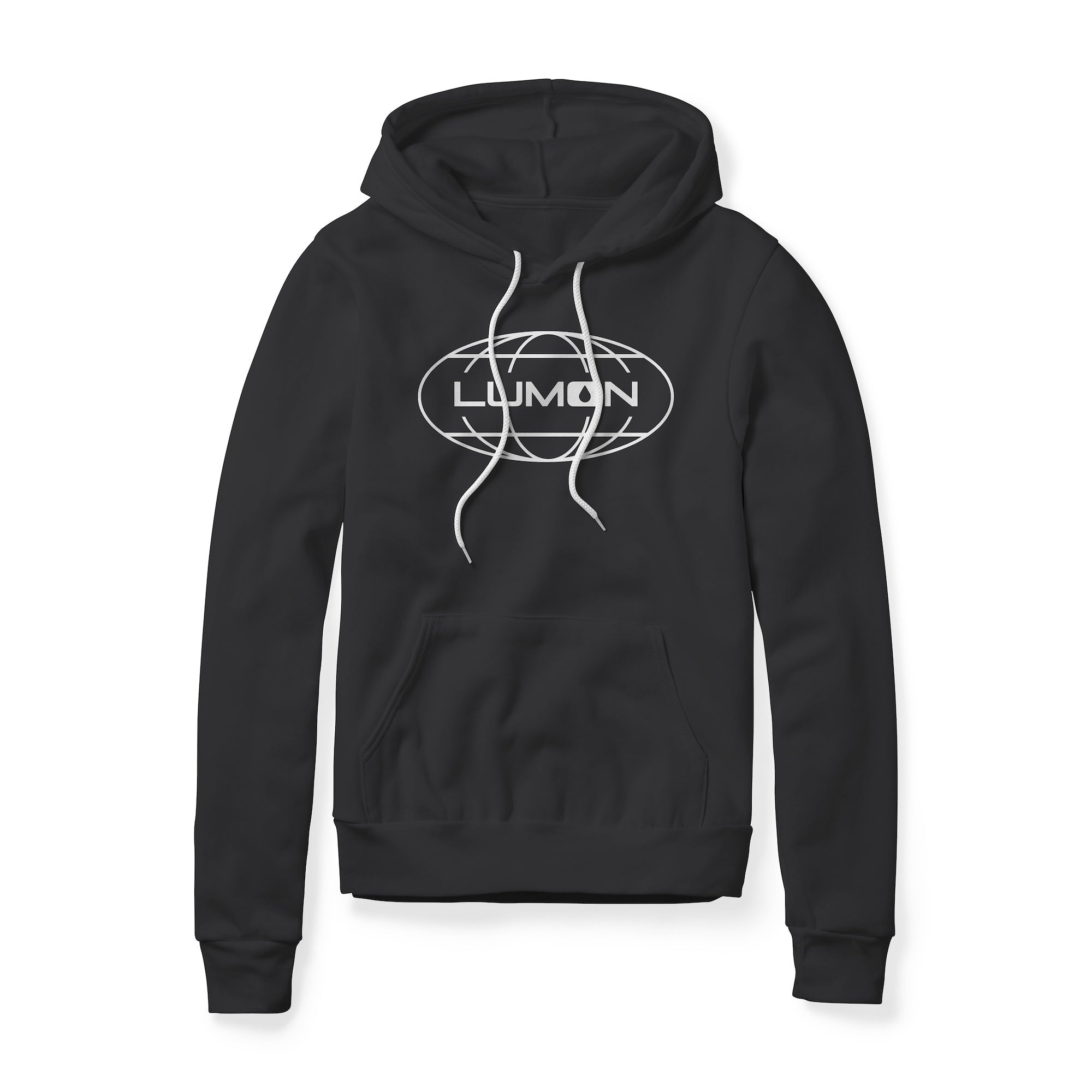 Lumon Logo (White) : Severance Show, Fleece Hoodie