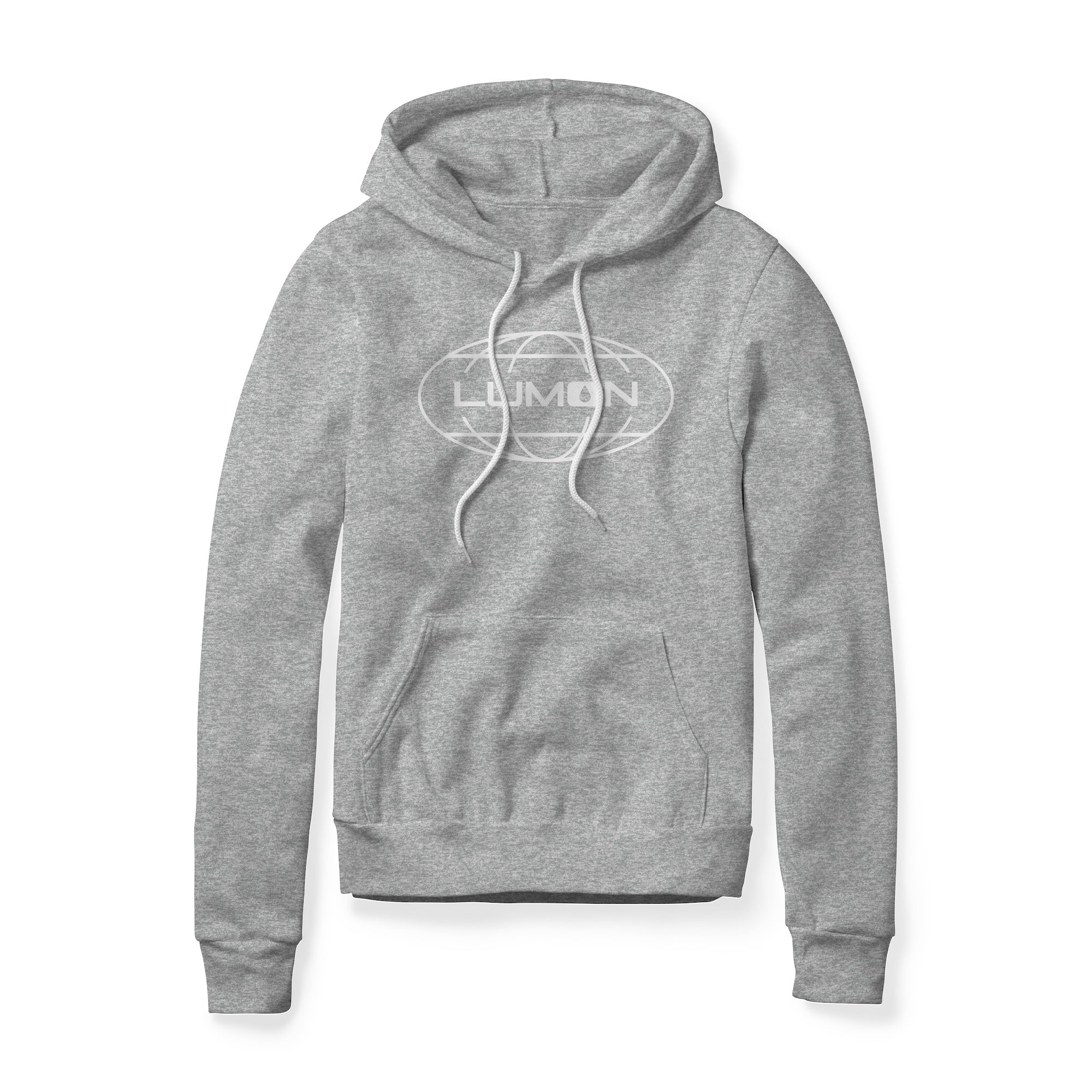 Lumon Logo (White) : Severance Show, Fleece Hoodie