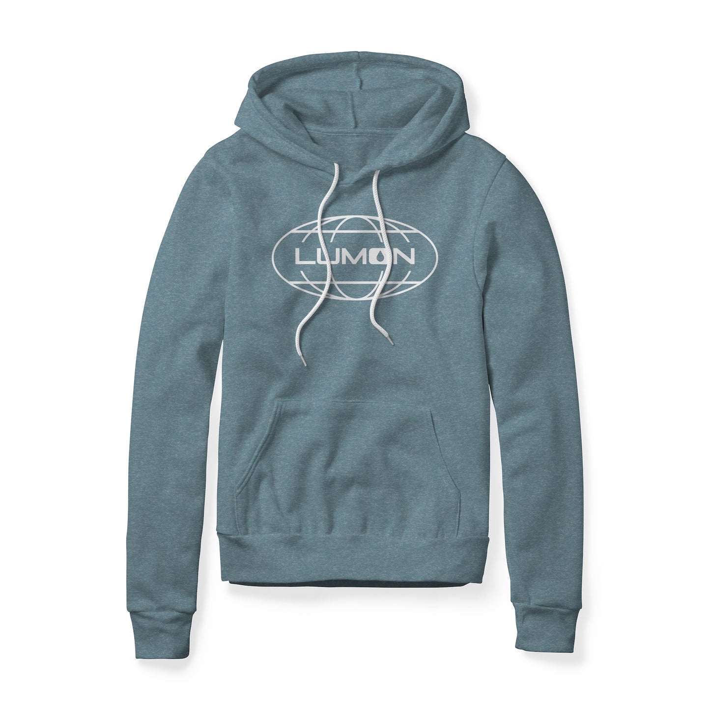 Lumon Logo (White) : Severance Show, Fleece Hoodie