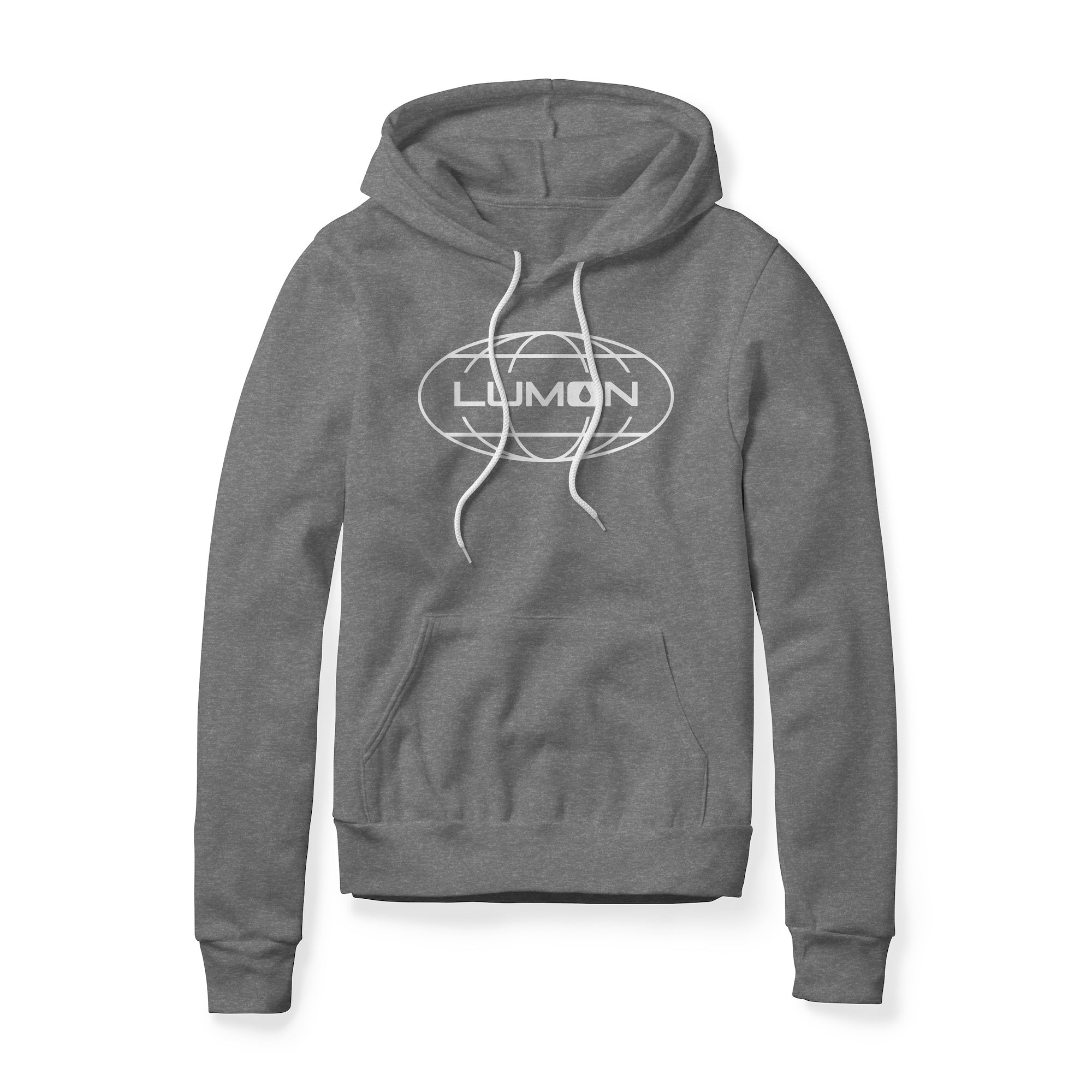 Lumon Logo (White) : Severance Show, Fleece Hoodie
