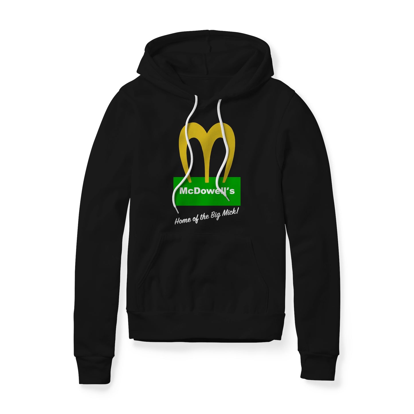 McDowell's Logo (Green) : Coming To America Movie, Fleece Hoodie