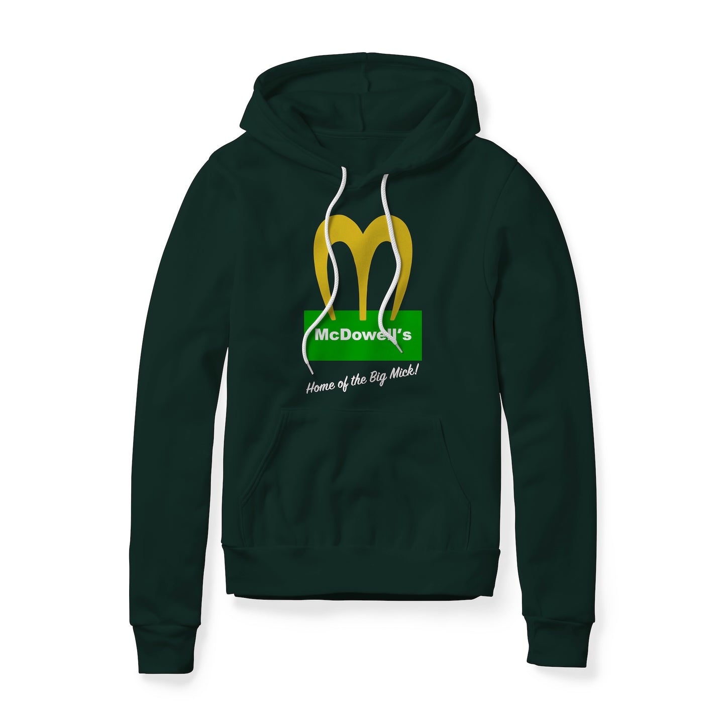 McDowell's Logo (Green) : Coming To America Movie, Fleece Hoodie