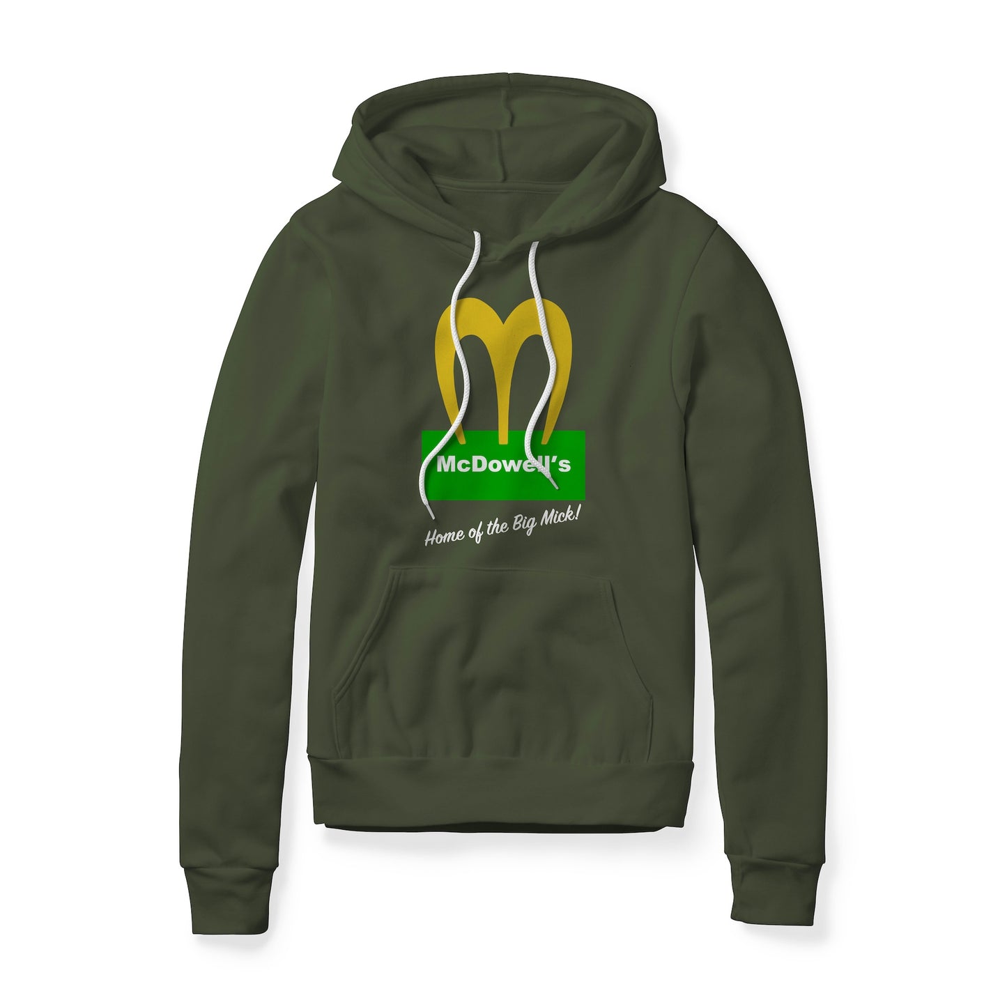 McDowell's Logo (Green) : Coming To America Movie, Fleece Hoodie