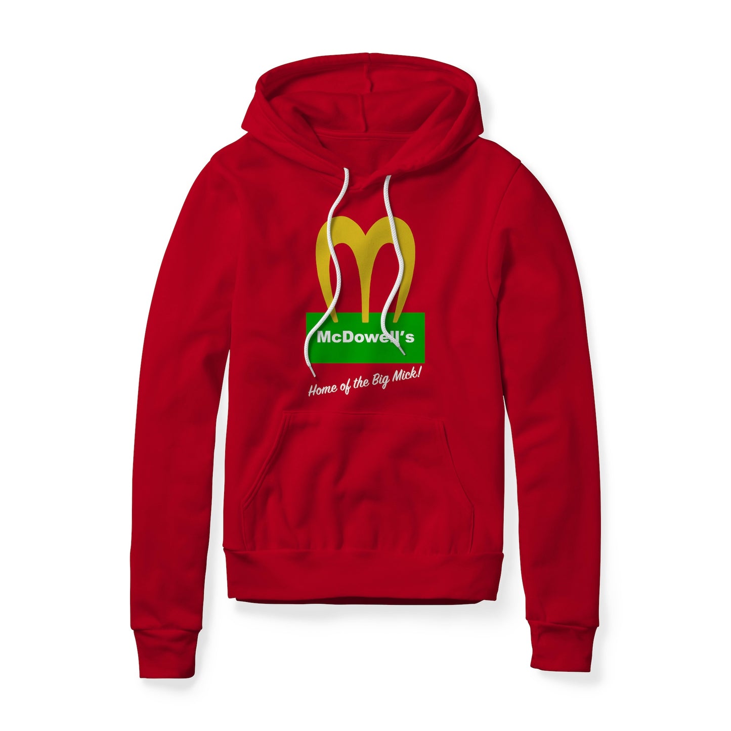 McDowell's Logo (Green) : Coming To America Movie, Fleece Hoodie