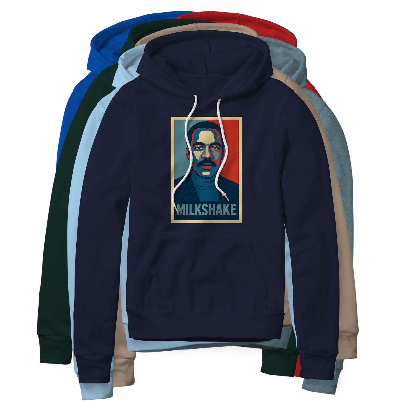 Milchick "Milkshake" Poster : Severance Show, Fleece Hoodie