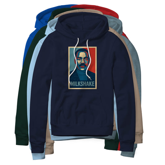 Milchick "Milkshake" Poster : Severance Show, Fleece Hoodie