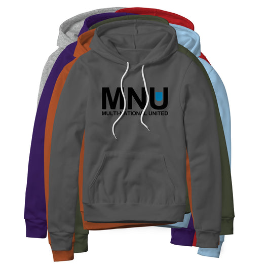 MNU Logo : District 9 Movie, Fleece Hoodie