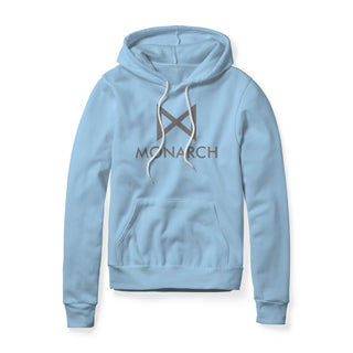 Monarch Logo (Gray) : Godzilla and Kong MonsterVerse, Fleece Hoodie