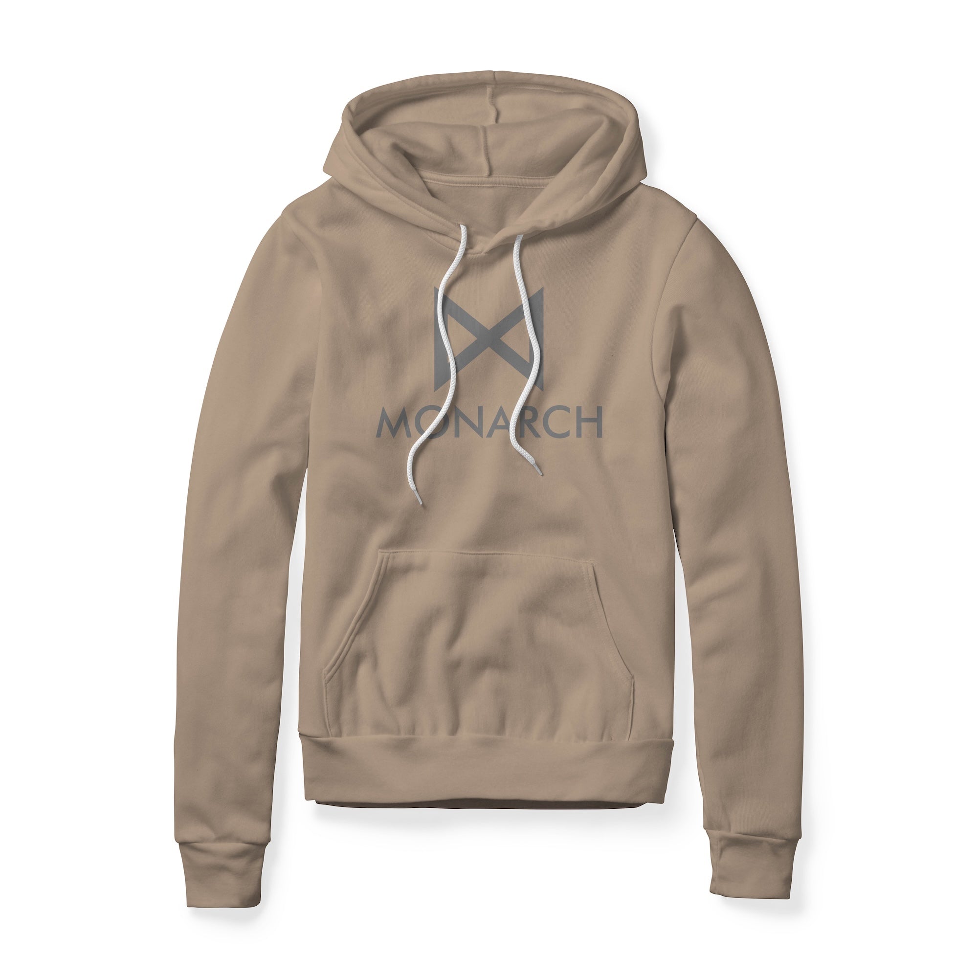 Monarch Logo (Gray) : Godzilla and Kong MonsterVerse, Fleece Hoodie
