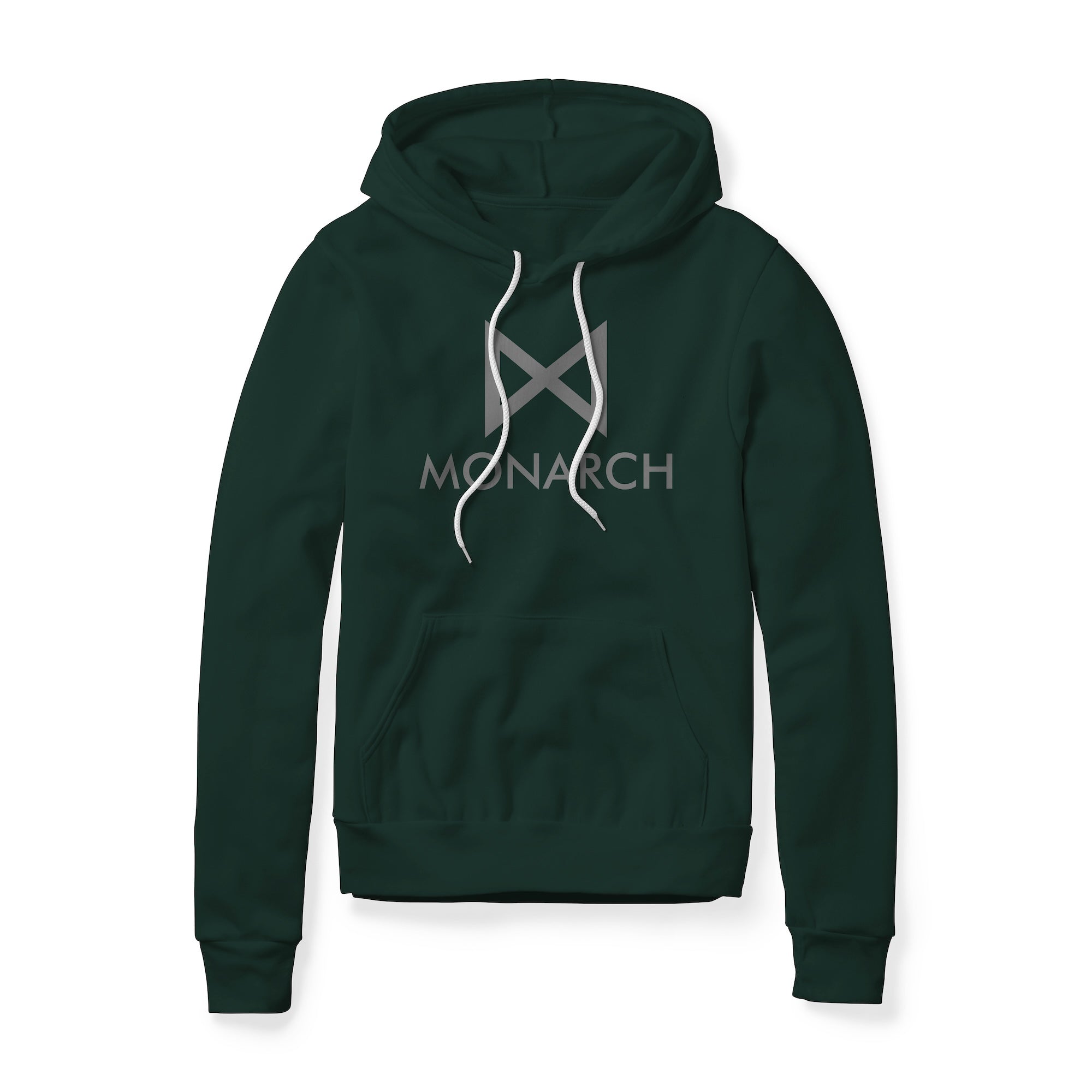 Monarch Logo (Gray) : Godzilla and Kong MonsterVerse, Fleece Hoodie