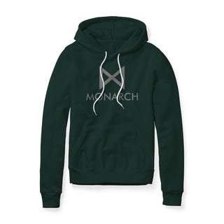 Monarch Logo (Gray) : Godzilla and Kong MonsterVerse, Fleece Hoodie
